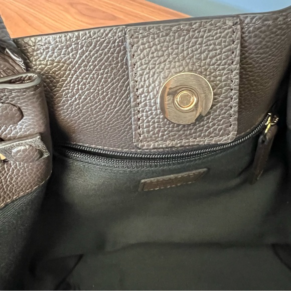 COPY - Demellier London x Claire Rose Icons LE Midi New York Bag Chocolate Leat… - Picture 11 of 16